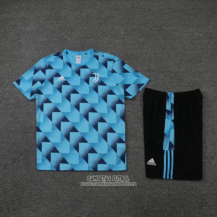 Chandal del Juventus Manga Corta 2022/2023 Azul - Pantalon Corto